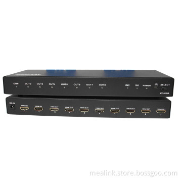 New Design! 3D Supported, 1.4V 3X8 HDMI Splitter